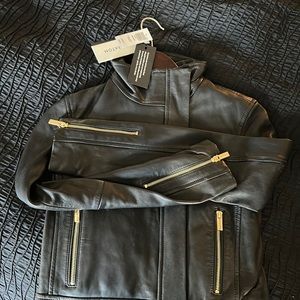 Aritzia Babaton Jagger jacket leather never worn